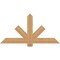 Ekena Millwork Kennewick Timber Gable Bracket, Western Red Cedar, 60"W x 30"H x 1 1/2"D x 5 1/2"F, 12/12 Pitch GBW060X30X0206KEN00SWR - alternate 1
